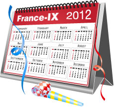 France-IX Calendrier