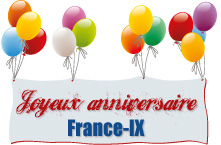 joyeux anniversaire France-IX