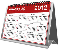 France-IX Calendar